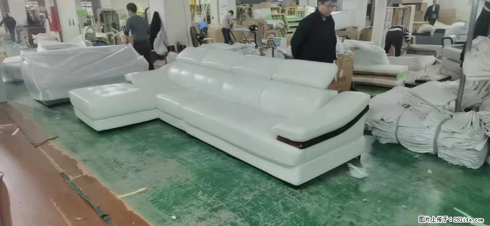 【大厂仿真皮沙发】实木框架，高回弹海绵45密度。全新包装，质量非常好，3.6米右贵妃 - 各类家具 - 居家生活 - 盐城分类信息 - 盐城28生活网 yancheng.28life.com